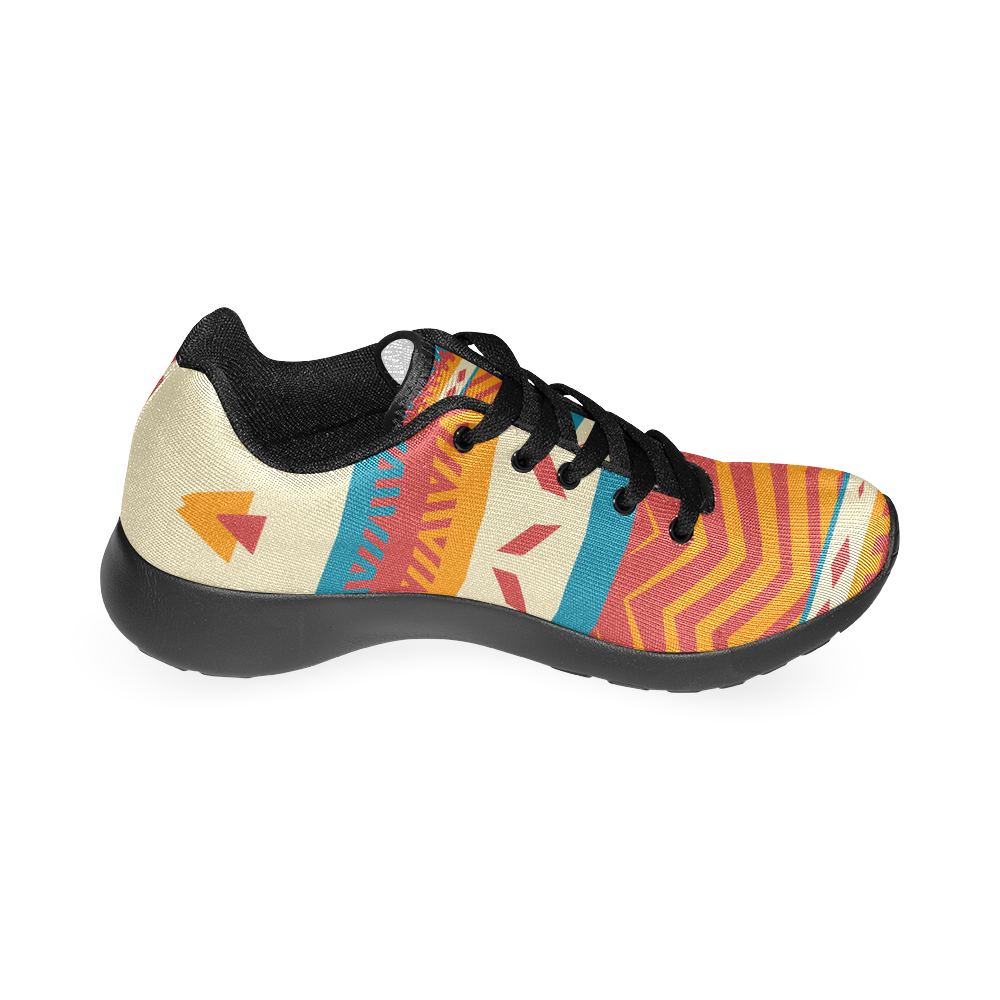 Tribal shapes Men’s Running Shoes (Model 020)