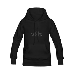 When? Black | Men's Classic Hoodies (Model H10)