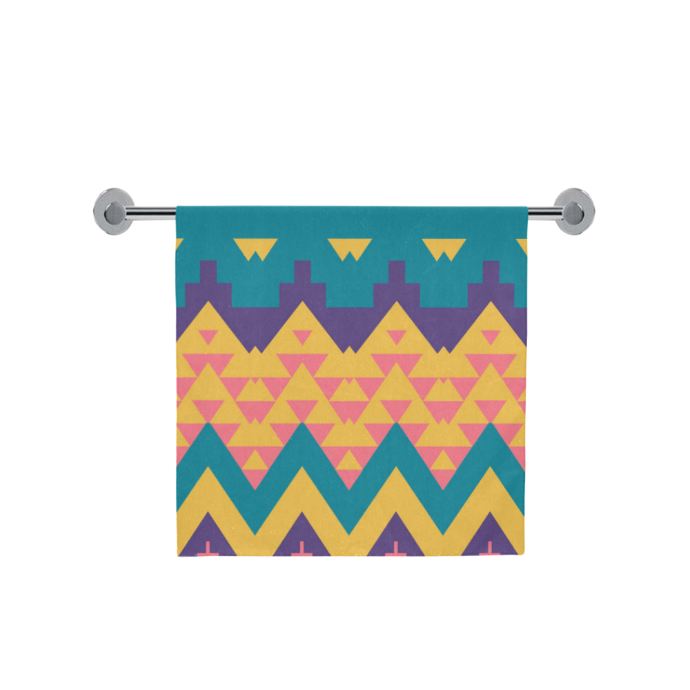 Pastel tribal design Bath Towel 30"x56"