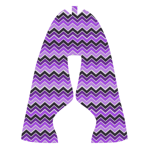 Purple Chevrons Women’s Running Shoes (Model 020)