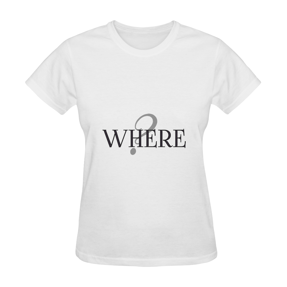 Where? Sunny Women's T-shirt (Model T05)