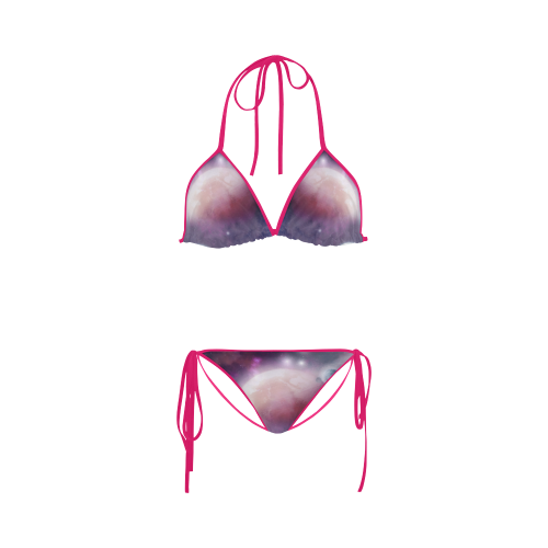 Pink Space Dream Custom Bikini Swimsuit