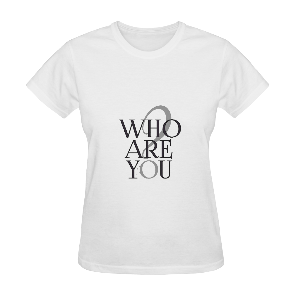 Who are you? Sunny Women's T-shirt (Model T05)
