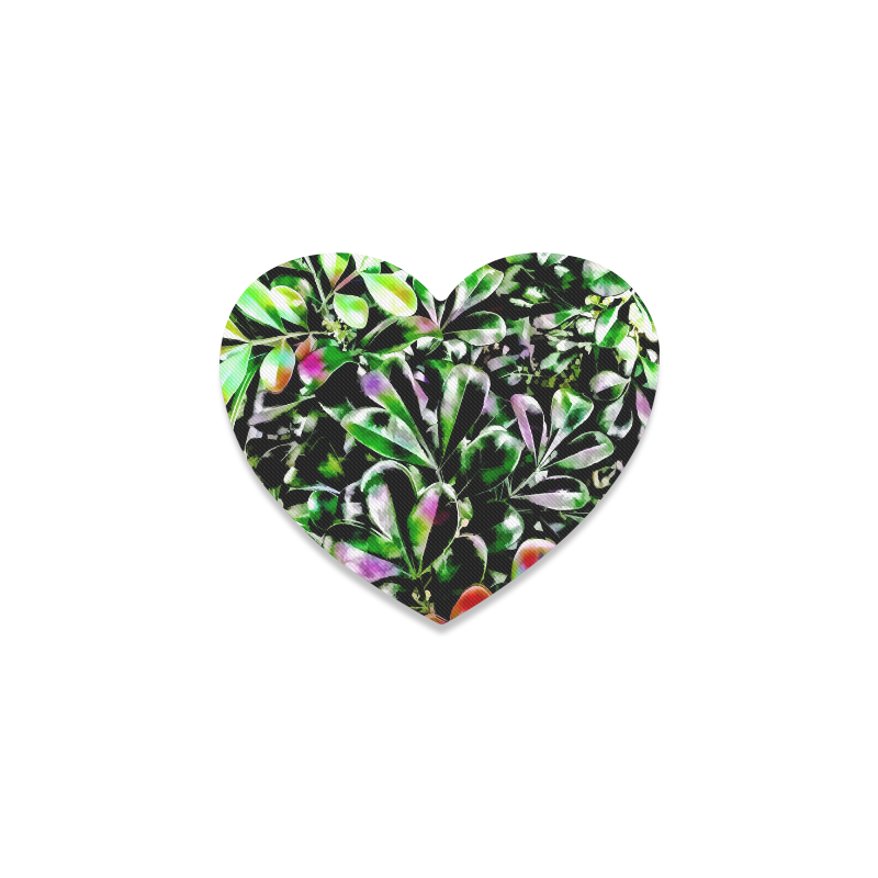 Foliage-6 Heart Coaster