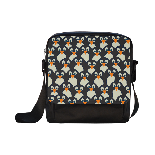 Penguin Pile-Up Crossbody Nylon Bags (Model 1633)
