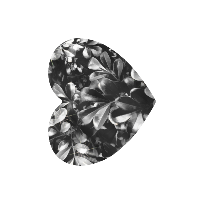 Foliage-1 Heart-shaped Mousepad