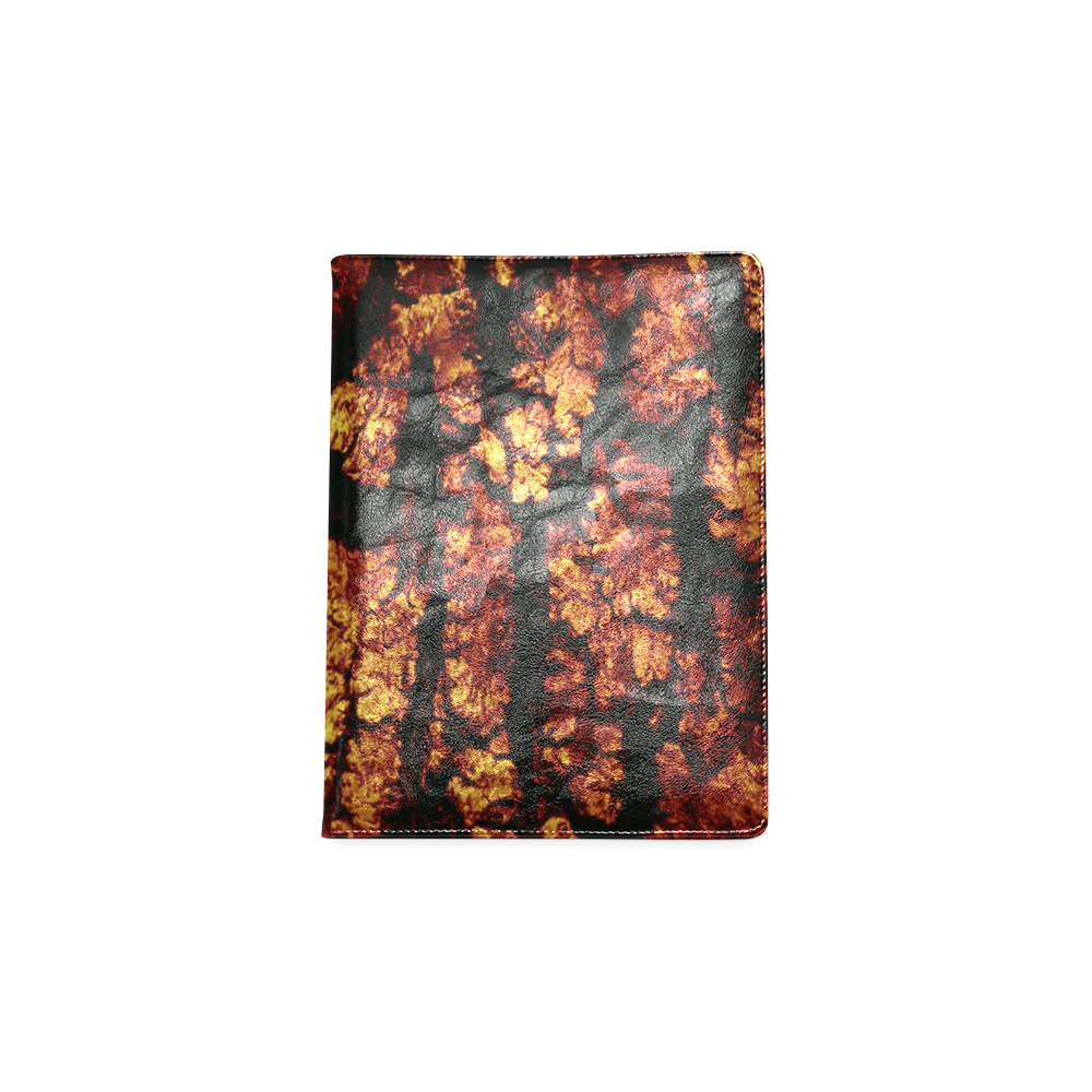 tree bark structure brown Custom NoteBook B5