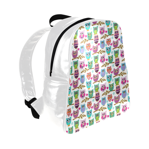 happy owls Multi-Pockets Backpack (Model 1636)