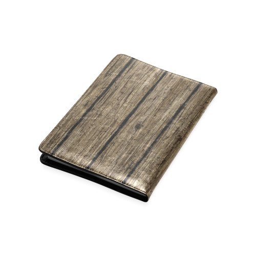 wooden planks Custom NoteBook A5