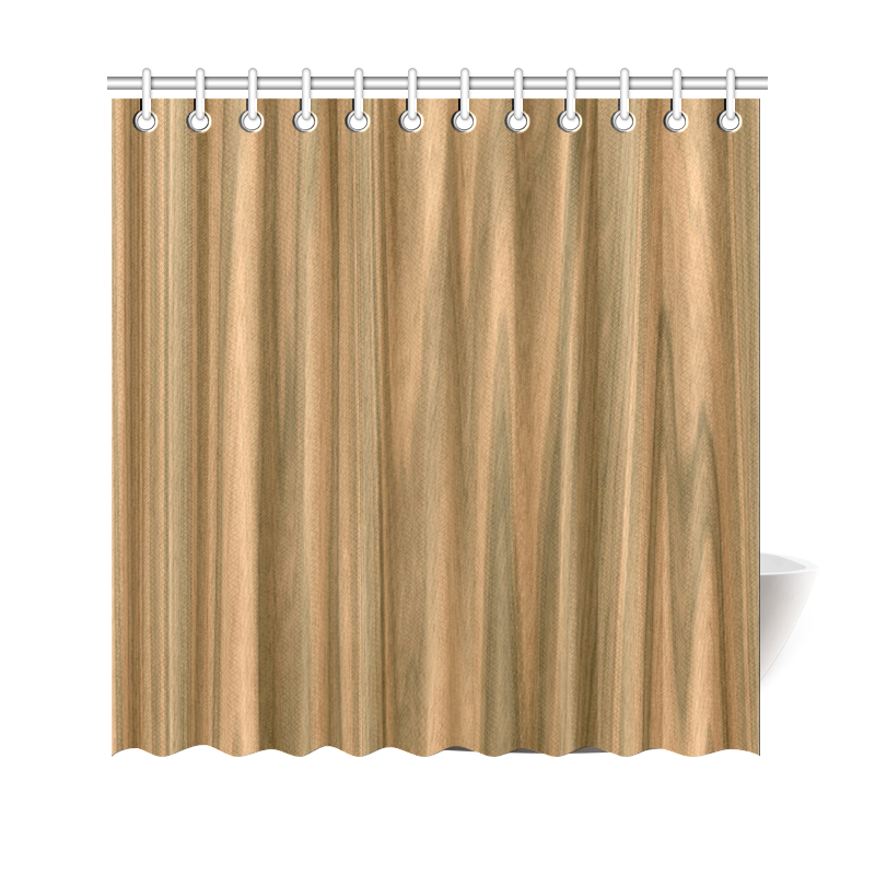 wooden structure Shower Curtain 69"x70"