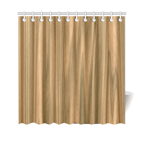 wooden structure Shower Curtain 69"x70"