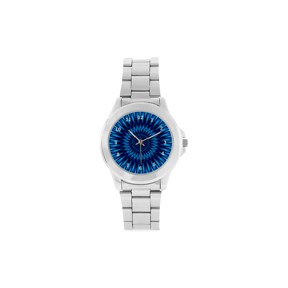 Blue Lagoon Unisex Stainless Steel Watch(Model 103)