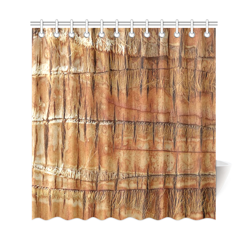 coconut tree,structure Shower Curtain 69"x72"