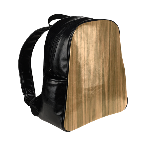 wooden structure Multi-Pockets Backpack (Model 1636)