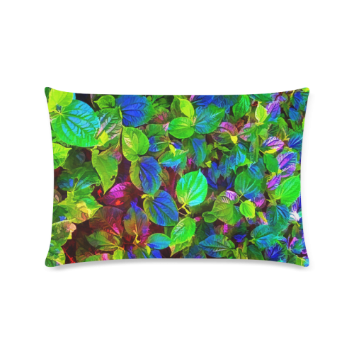 Foliage-7 Custom Zippered Pillow Case 16"x24"(Twin Sides)