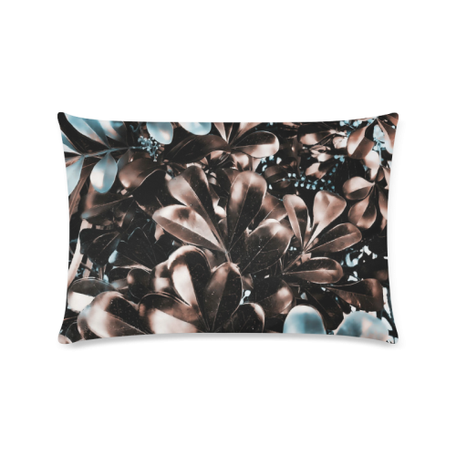 Foliage-5 Custom Zippered Pillow Case 16"x24"(Twin Sides)