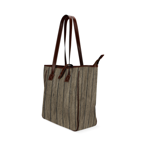 wooden planks Classic Tote Bag (Model 1644)