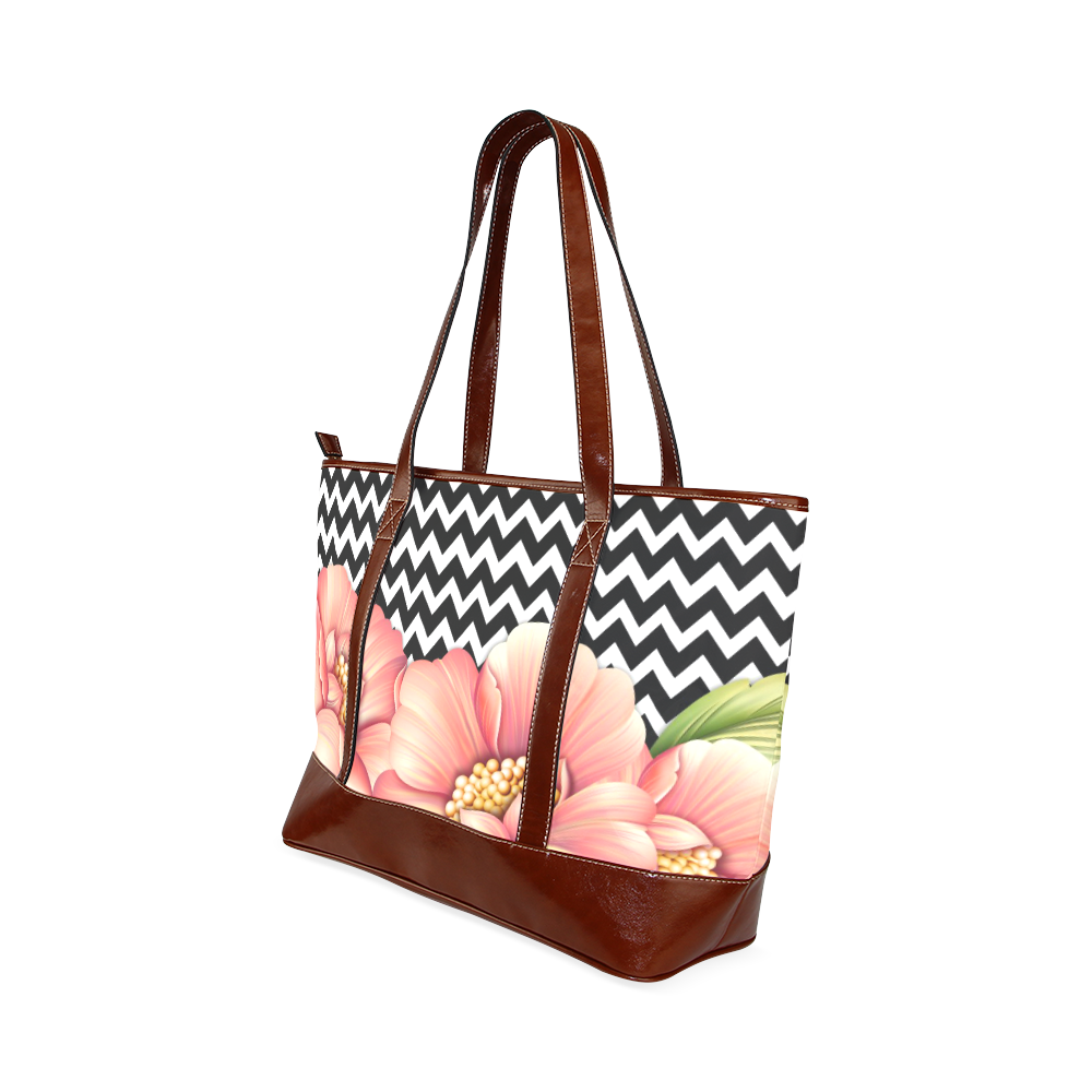 flower power Tote Handbag (Model 1642)