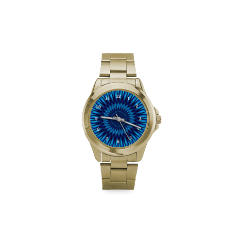Blue Lagoon Custom Gilt Watch(Model 101)