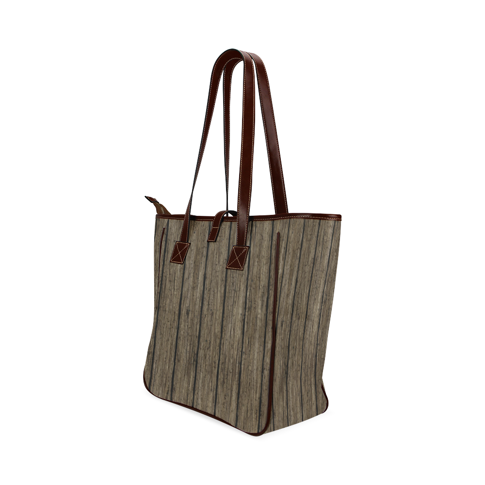 wooden planks Classic Tote Bag (Model 1644)