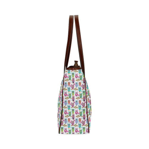 happy owls Classic Tote Bag (Model 1644)