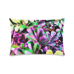 Foliage-3 Custom Zippered Pillow Case 16"x24"(Twin Sides)