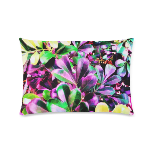 Foliage-3 Custom Zippered Pillow Case 16"x24"(Twin Sides)