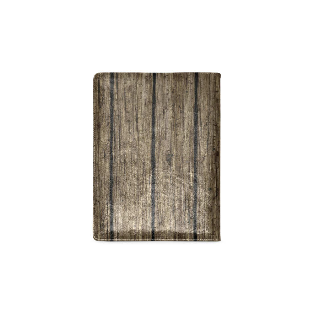 wooden planks Custom NoteBook B5