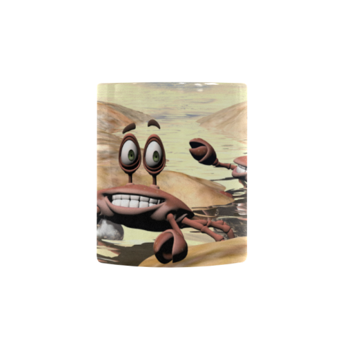 Funny crabs Custom Morphing Mug