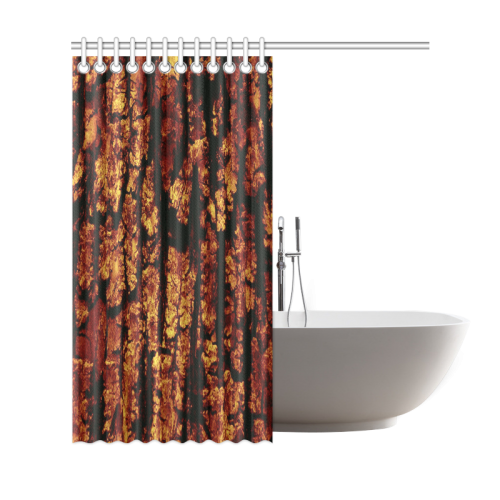 tree bark structure brown Shower Curtain 69"x72"