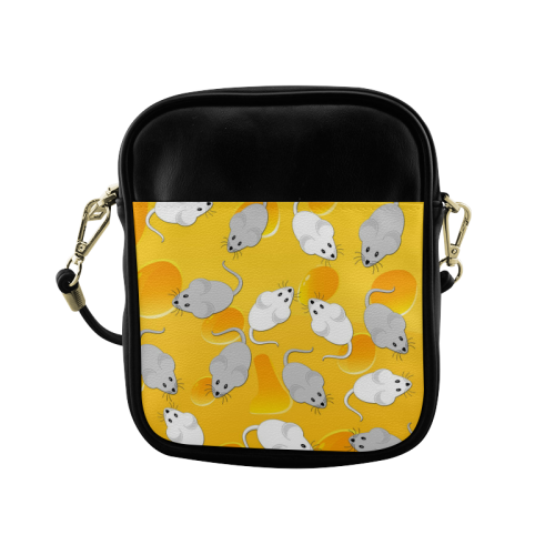 mice on cheese Sling Bag (Model 1627)