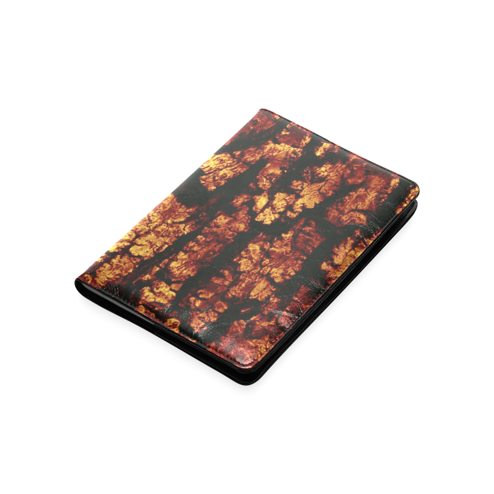 tree bark structure brown Custom NoteBook A5