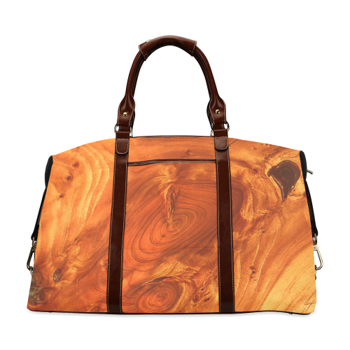 fantastic wood grain Classic Travel Bag (Model 1643)