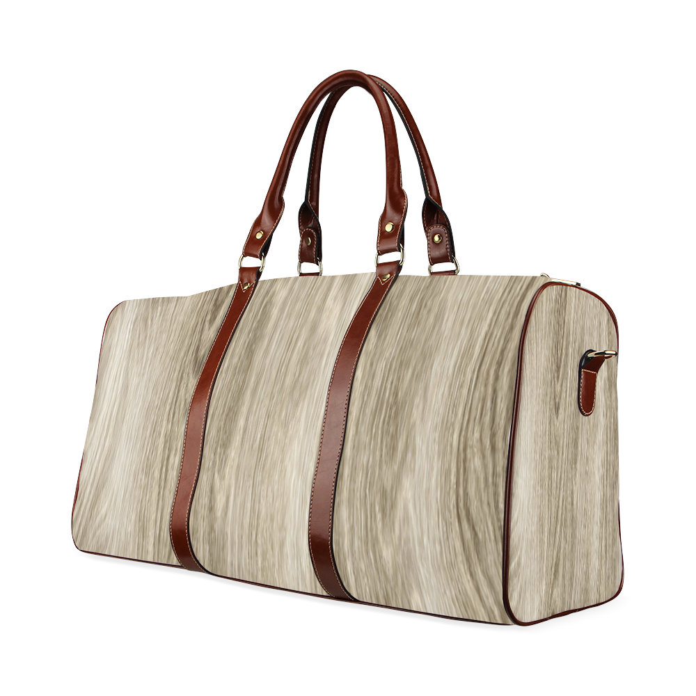 wooden structure 3 Waterproof Travel Bag/Small (Model 1639)