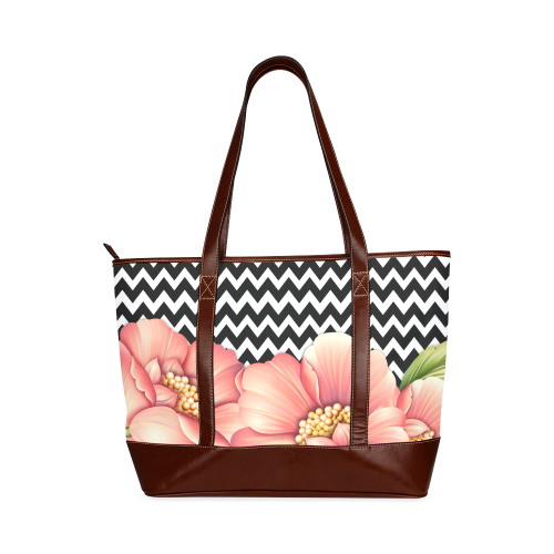 flower power Tote Handbag (Model 1642)