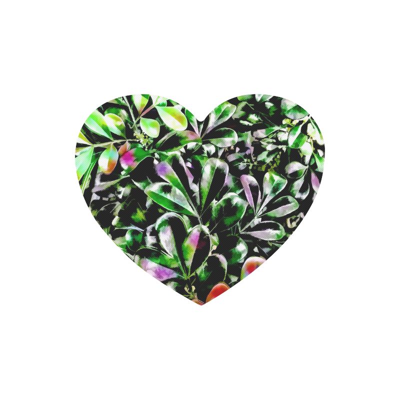 Foliage-6 Heart-shaped Mousepad