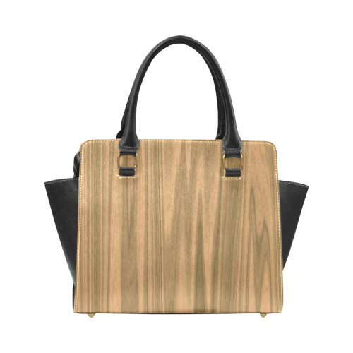 wooden structure Rivet Shoulder Handbag (Model 1645)