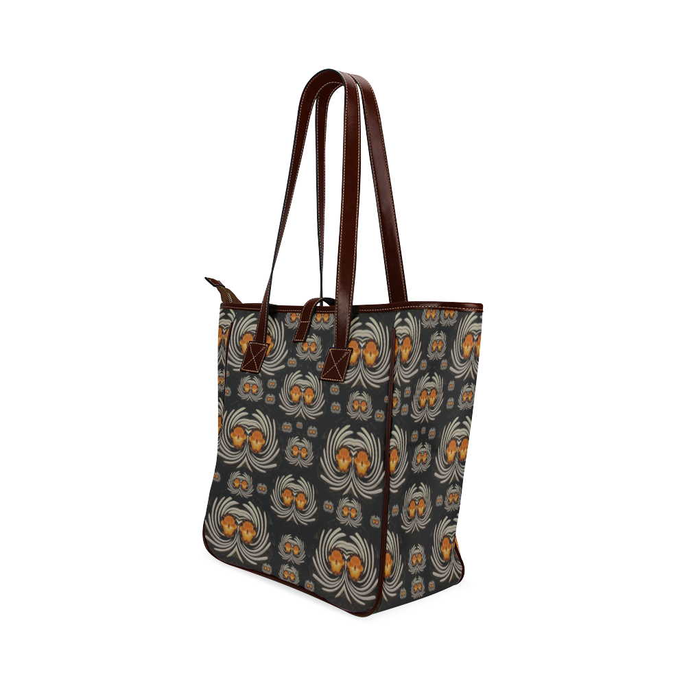 Decorative seeds and orchids Classic Tote Bag (Model 1644)