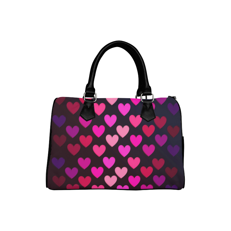 hearts on fire-2 Boston Handbag (Model 1621)