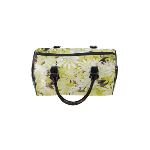 watercolor flowers Boston Handbag (Model 1621)