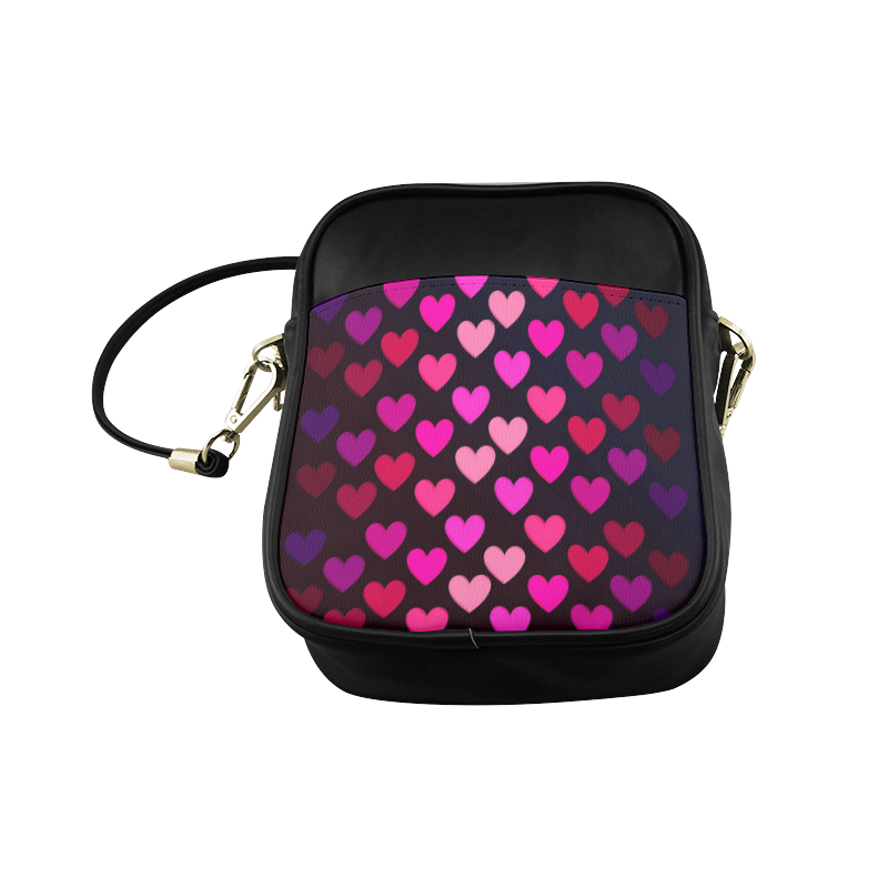 hearts on fire-2 Sling Bag (Model 1627)