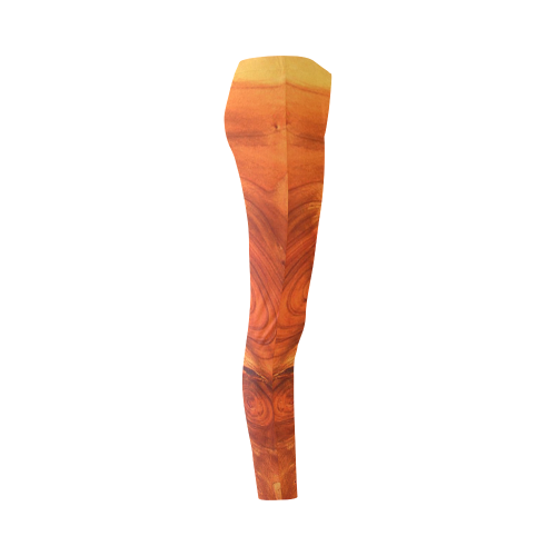 fantastic wood grain Cassandra Women's Leggings (Model L01)