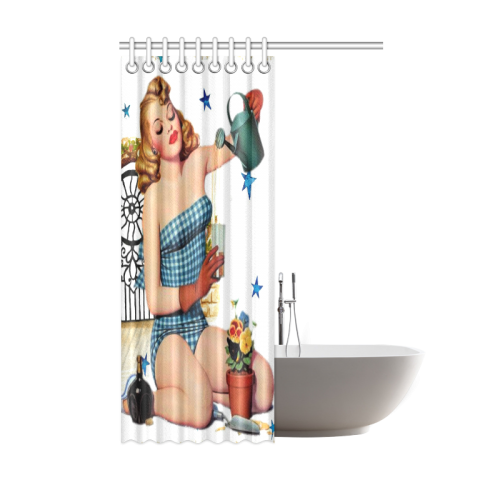 PIN UP Shower Curtain 48"x72"