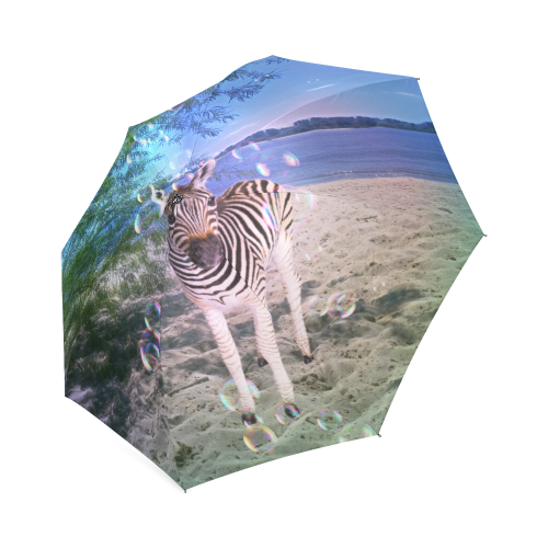 Little cute zebra Foldable Umbrella (Model U01)