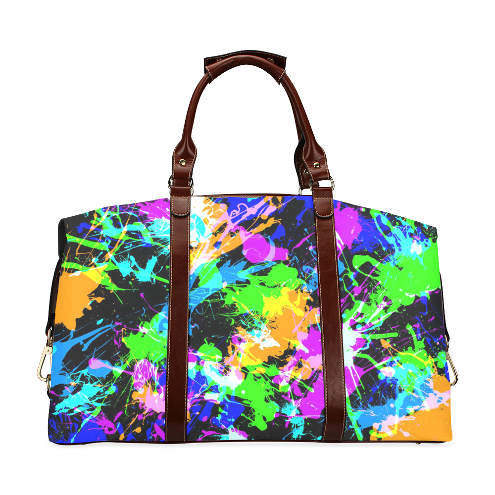 PAINT SPLASH Classic Travel Bag (Model 1643)