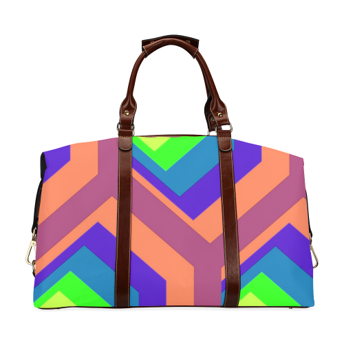poly colors Classic Travel Bag (Model 1643)
