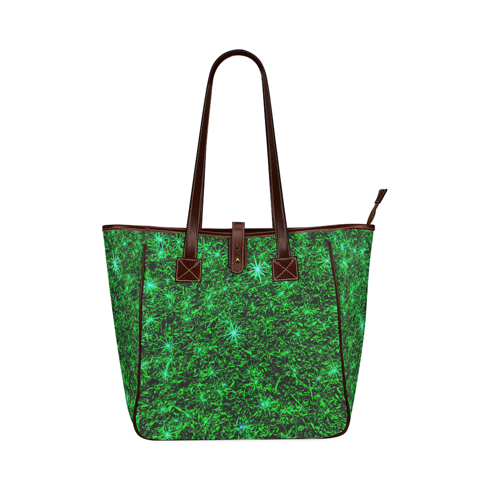 Sparkling Green - Jera Nour | Classic Tote Bag (Model 1644)