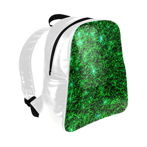 Sparkling Green - White - Jera Nour | Multi-Pockets Backpack (Model 1636)