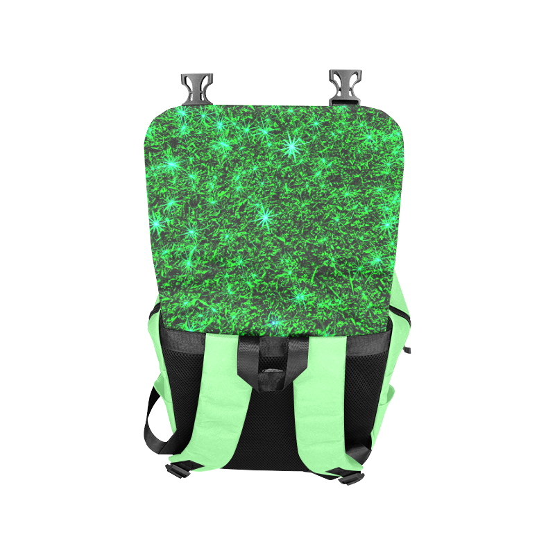 Sparkling Green - Light Green - Jera Nour | Casual Shoulders Backpack (Model 1623)