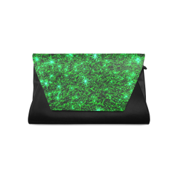 Sparkling Green - Black - Jera Nour | Clutch Bag (Model 1630)
